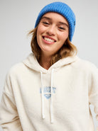 Sudadera Sherpa Roxy Cool Calling - Blanco (Egret) - imagen oficial, vista 3