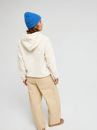 Sudadera Sherpa Roxy Cool Calling - Blanco (Egret) - imagen oficial, vista 5
