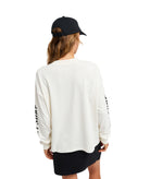 Camiseta Roxy Sea Is Beautiful Coconut Milk look completo de frente