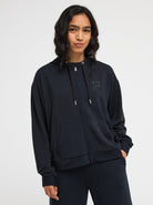 Sudadera Roxy Surfing By Daylight Full Zip - Negro (Anthracite) - imagen oficial principal