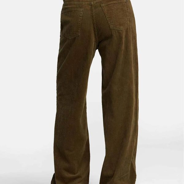 Pantalón Rvca Coco Cord Dark Olive