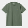 Camiseta Carhartt Wip Chase Duck Green