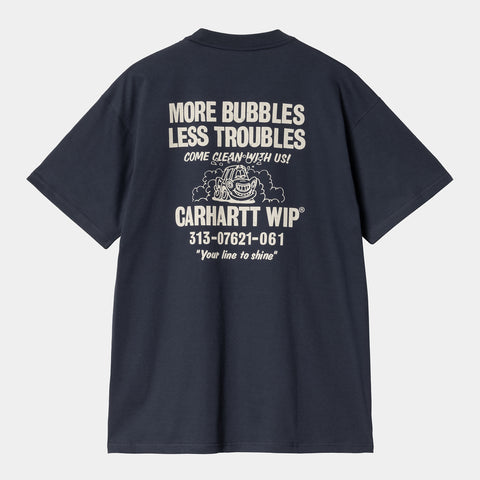Camiseta Carhartt Wip Chase Glassy PInk