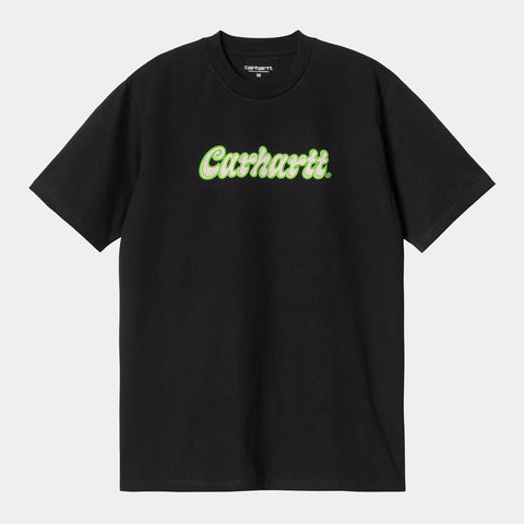 Gorra curva Carhartt Canvas Script Cap Rocket Black