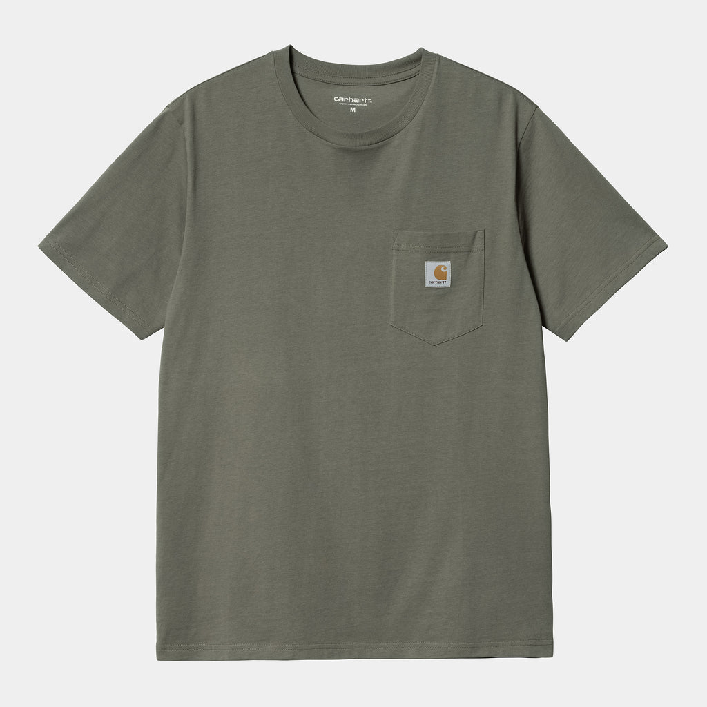 Camiseta Carhartt Wip Pocket Tee Smoke Green