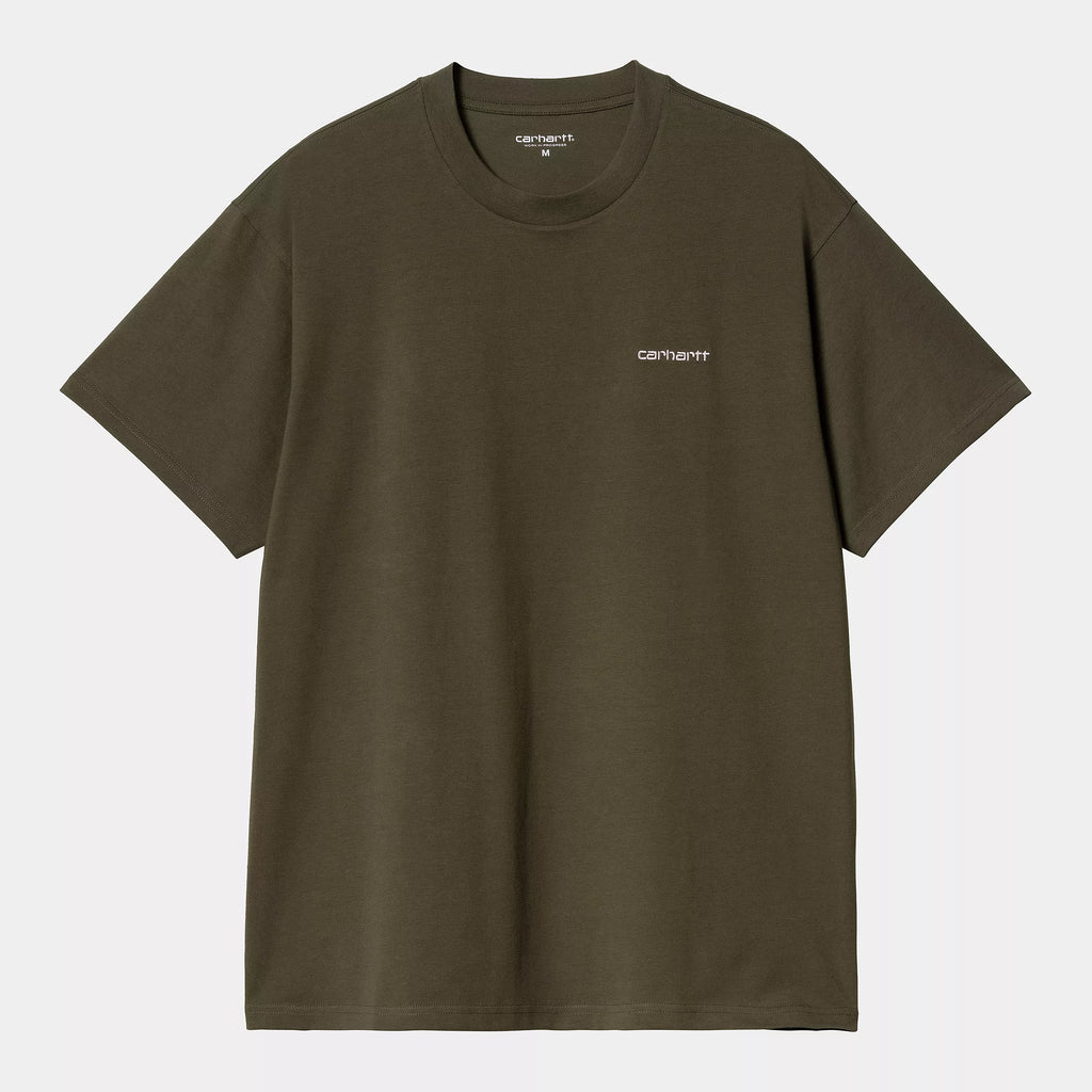 Camiseta Carhartt Wip Script Embroidery Turtle Air Pink