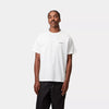 Camiseta Carhartt Wip Script Embroidery White Black