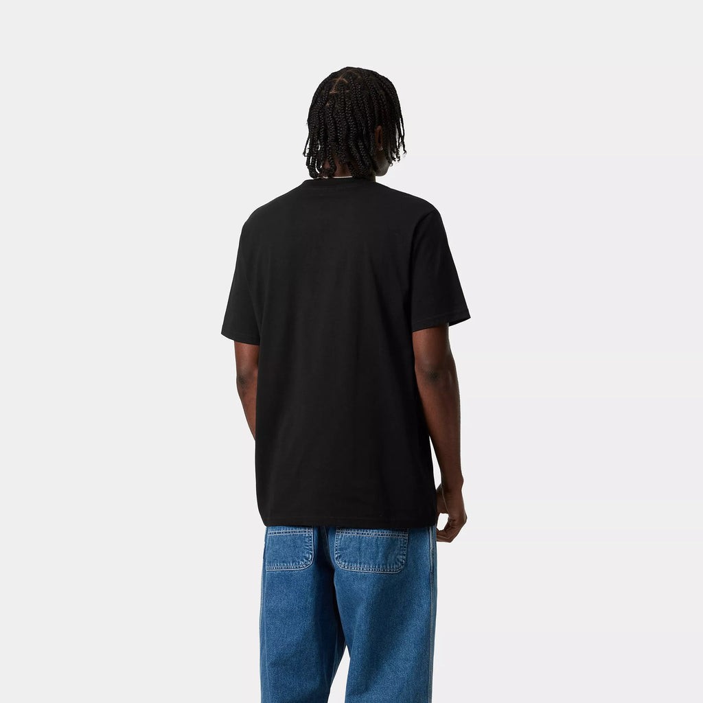 Camiseta Carhartt Wip Script Black / White