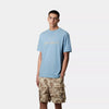 Camiseta Carhartt Wip Script Bluebird / Fleur de Sel