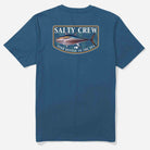 Camiseta Salty Crew Big Blue Fill SS Tee Cast Blue vista trasera oficial