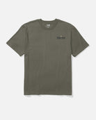 Camiseta Salty Crew Border Fill Classic Tee Dusty Olive vista frontal oficial