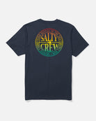 Camiseta Salty Crew Global SS Tee Navy, imagen oficial