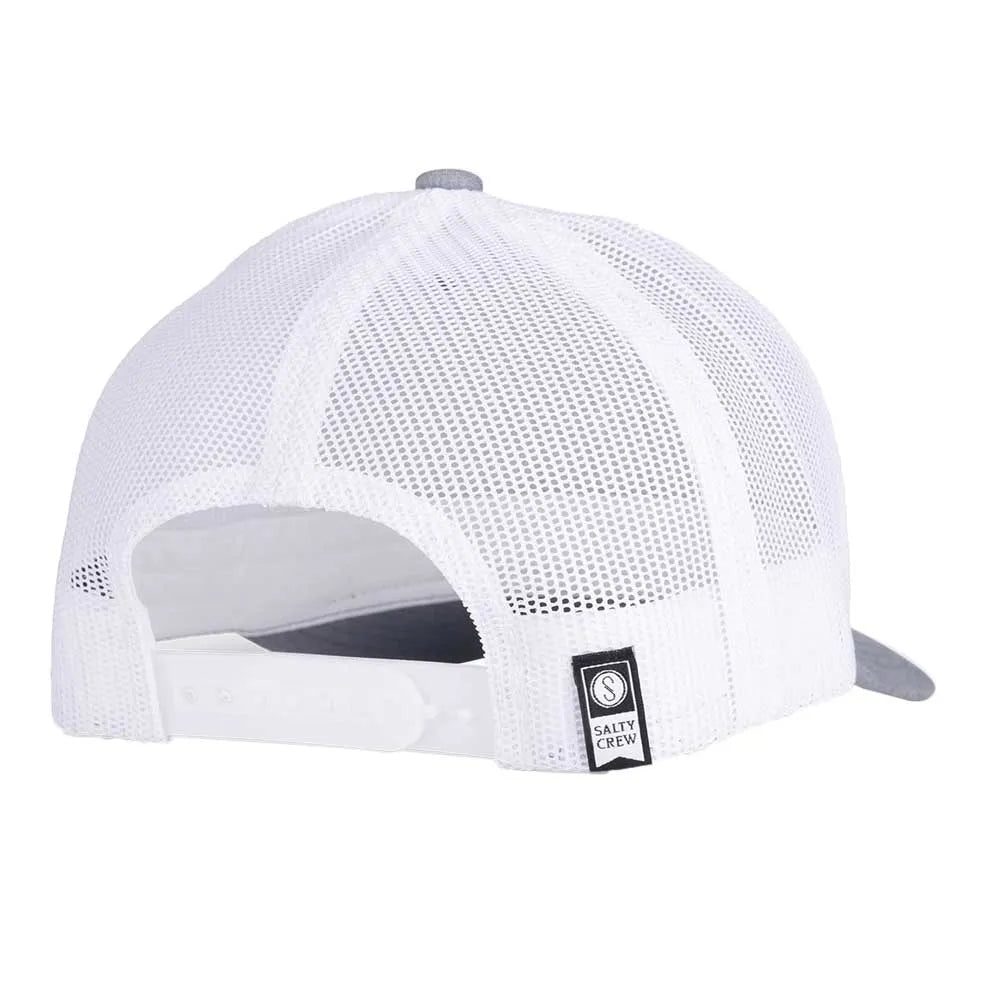 Gorra Salty Crew Ink Slinger Retro Heather Grey/White Trucker