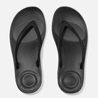 Chanclas mujer negras FitFlop Iqushion Ergonomic Black cómodas para verano y caminar