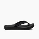 Sandalias Reef Cushion Breeze Black Black mujer chanclas negras cómodas verano
