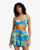 short Billabong On Holiday Agua Flores mujer estilo surf verano