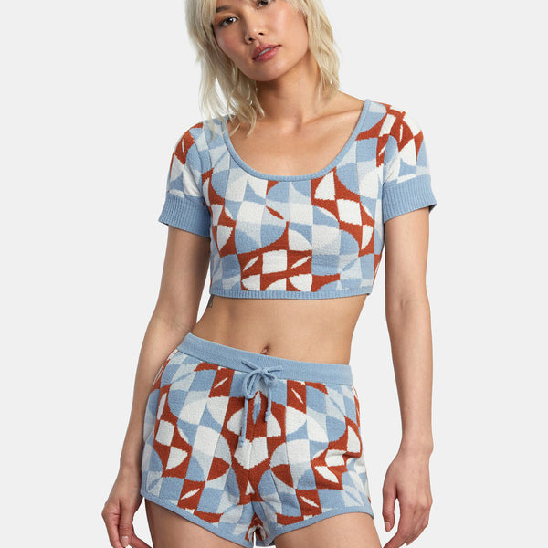 Pantalones Rvca Geeode Sweater Sandlewood