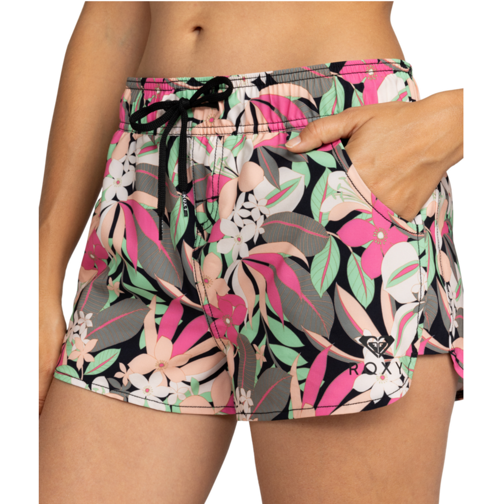 Short de playa Roxy Wave Printed 2 Inch Anthracite