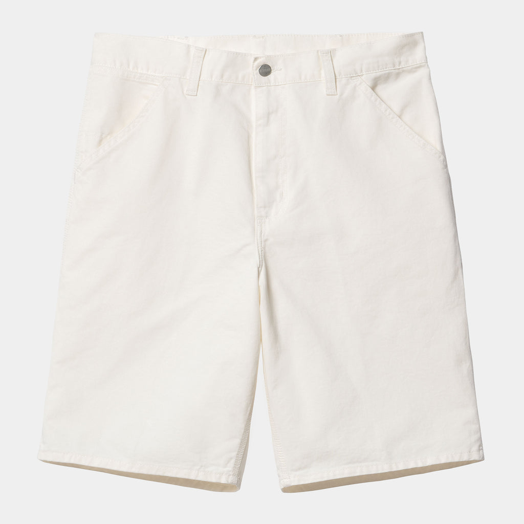 Bermudas Carhartt Wip Single Knee Short Off White