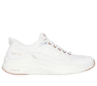 Zapatillas Skechers Slip-ins Contour Foam Cozy Fit Golden Hour White/Rose Gold, vista lateral