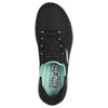 Zapatillas Skechers Slip Ins Summits Black/Turquoise Diamond Dream
