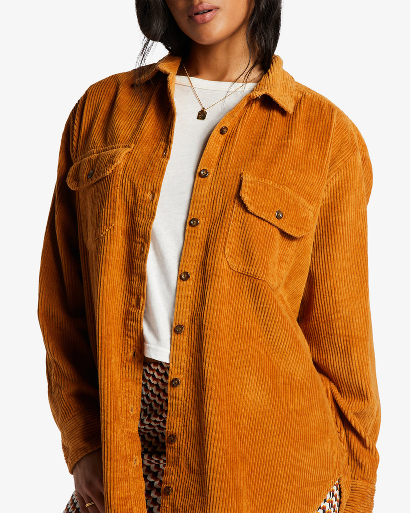 Camisa Chaqueta Billabong So Stoked Cord