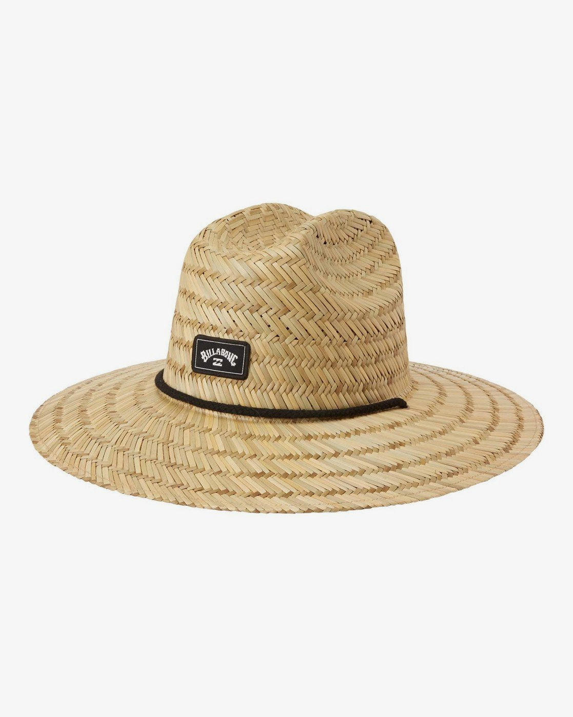 Sombrero de paja BILLABONG Tides Natural estilo surf con ala ancha y cordón ajustable