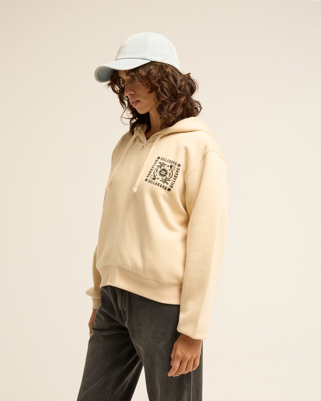 Sudadera Billabong Always Looking Zip Hood - White Cap - imagen oficial 1