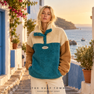 Sudadera Billabong Since 73 Vibes Pullover - Colonial Blue - imagen editorial de The Surf Town