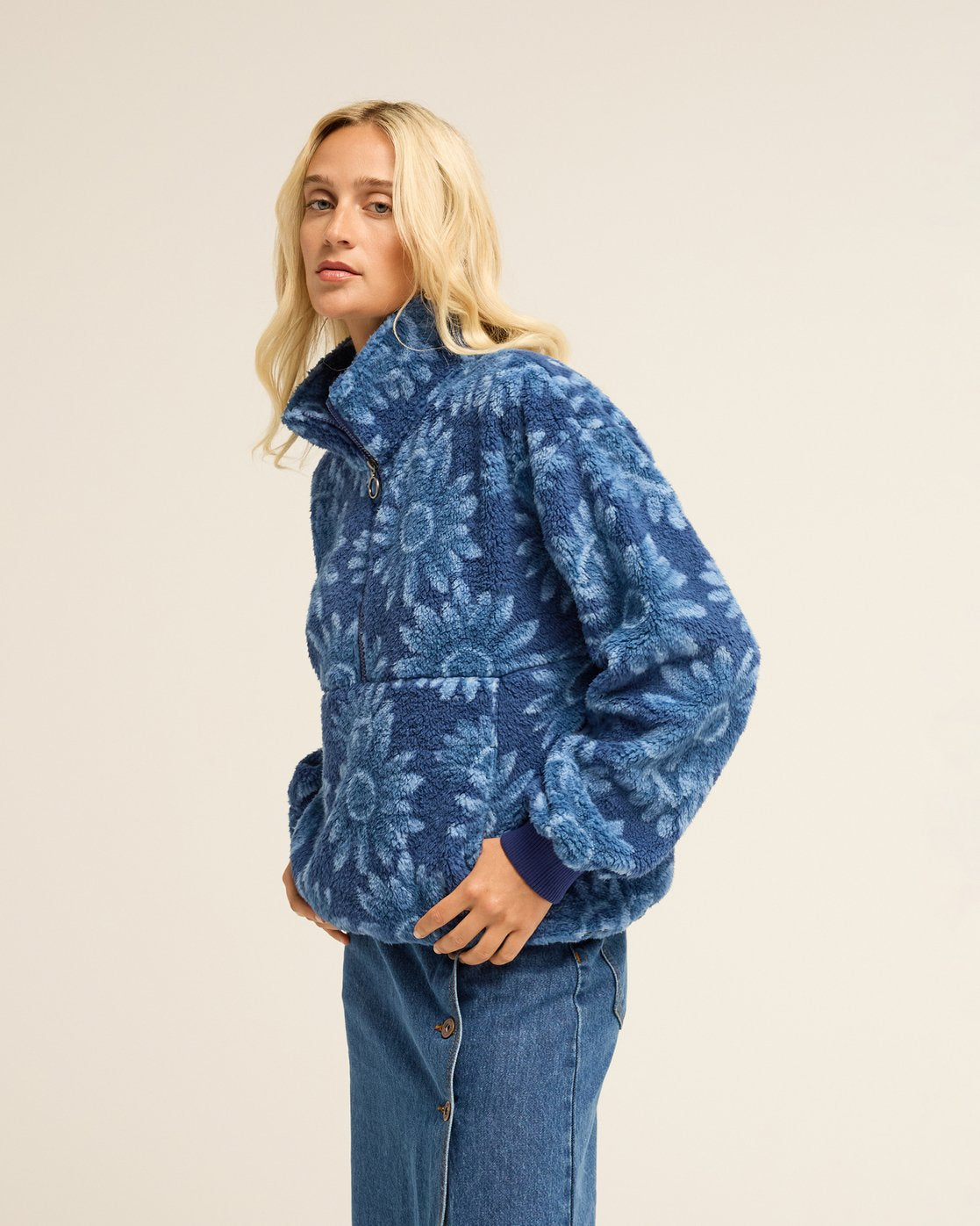 Sudadera Billabong Time Off - True Navy - imagen oficial 4
