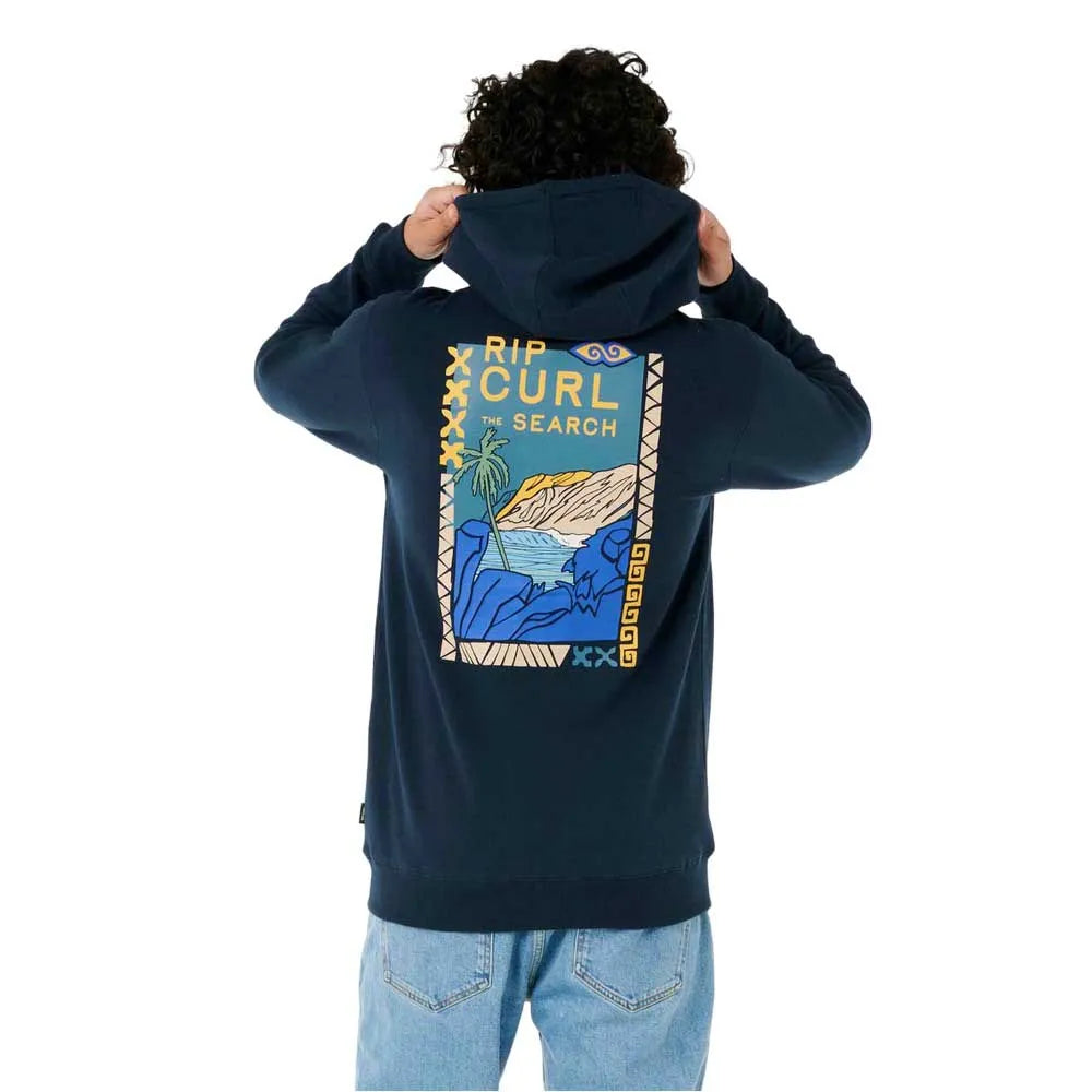 sudadera Rip Curl Aots Cody Welsh Zip Navy hombre azul marino con cremallera diseño surf