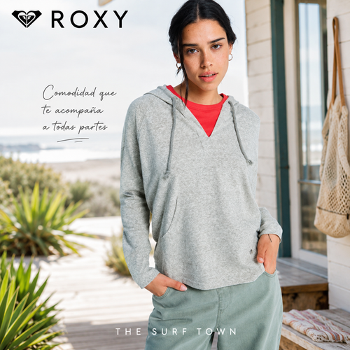 Sudadera Roxy Destination Surf Oil Green