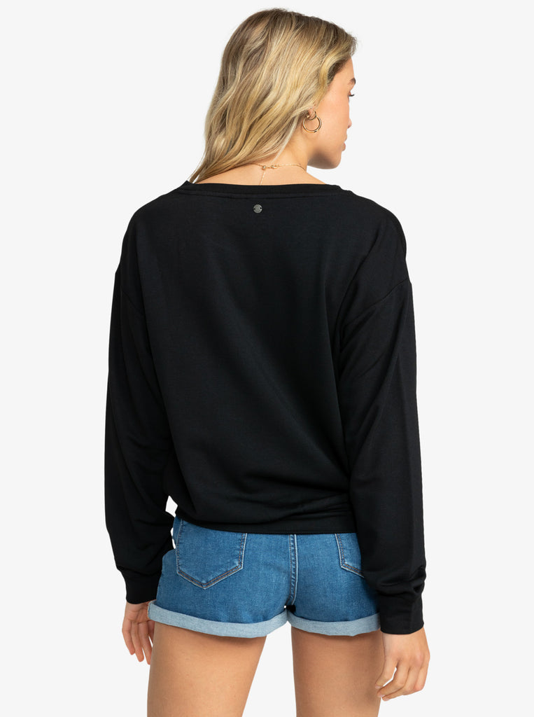 Sudadera Roxy Surfing By Moonlight Anthracite