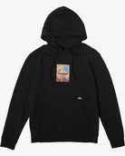 Sudadera RVCA Sage Hoodie Black con capucha estilo surf streetwear para hombre