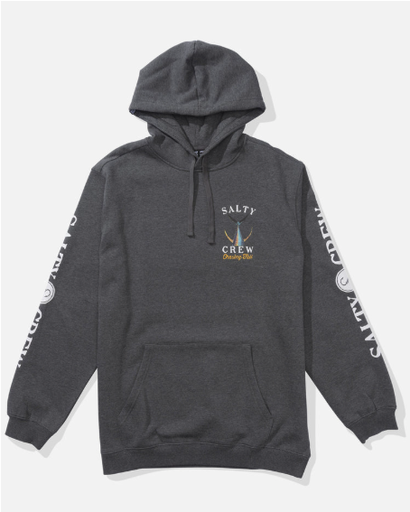 Sudadera Salty Crew Tailed Fleece Charcoal vista frontal oficial