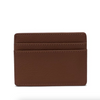Tarjetero Herschel Charlie Vegan Saddle Brown con diseño ultrafino y protección RFID, ideal para organizar tarjetas con estilo y seguridad en el día a día