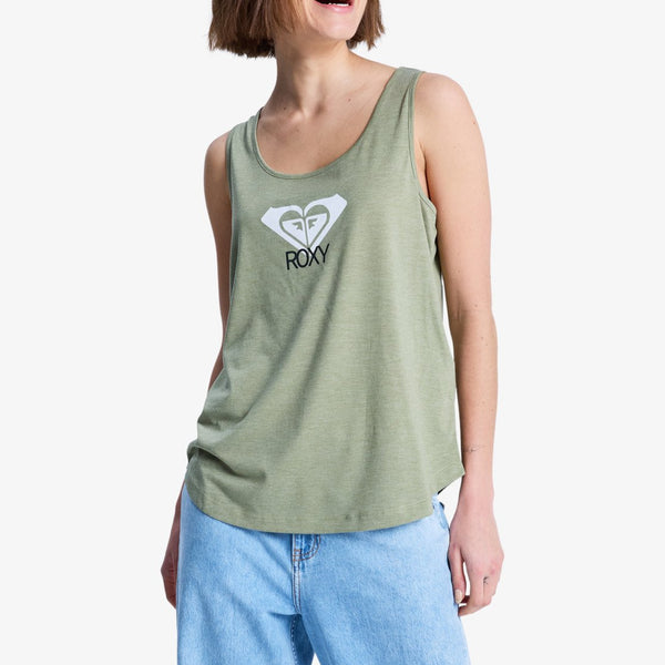 Top Roxy Surfclassic Oil Green