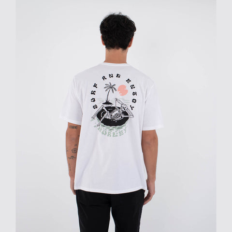 Camisa Hurley Oceanside Barely Bone