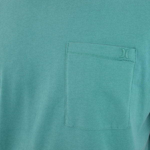 Camiseta Hurley Low Tide Pocket Broken Jade