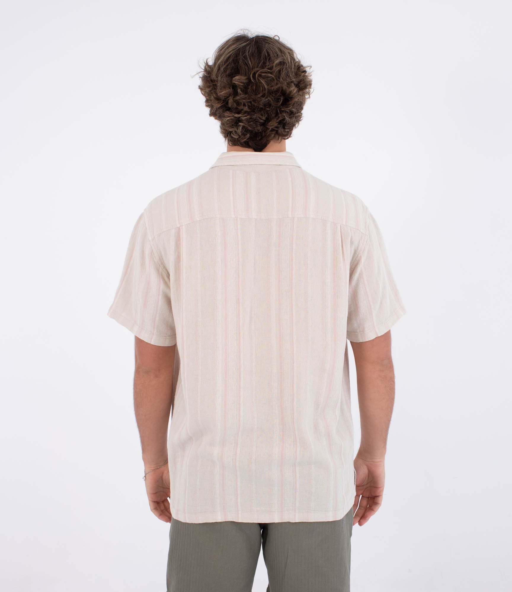 Camisa Hurley Oceanside SS Bone