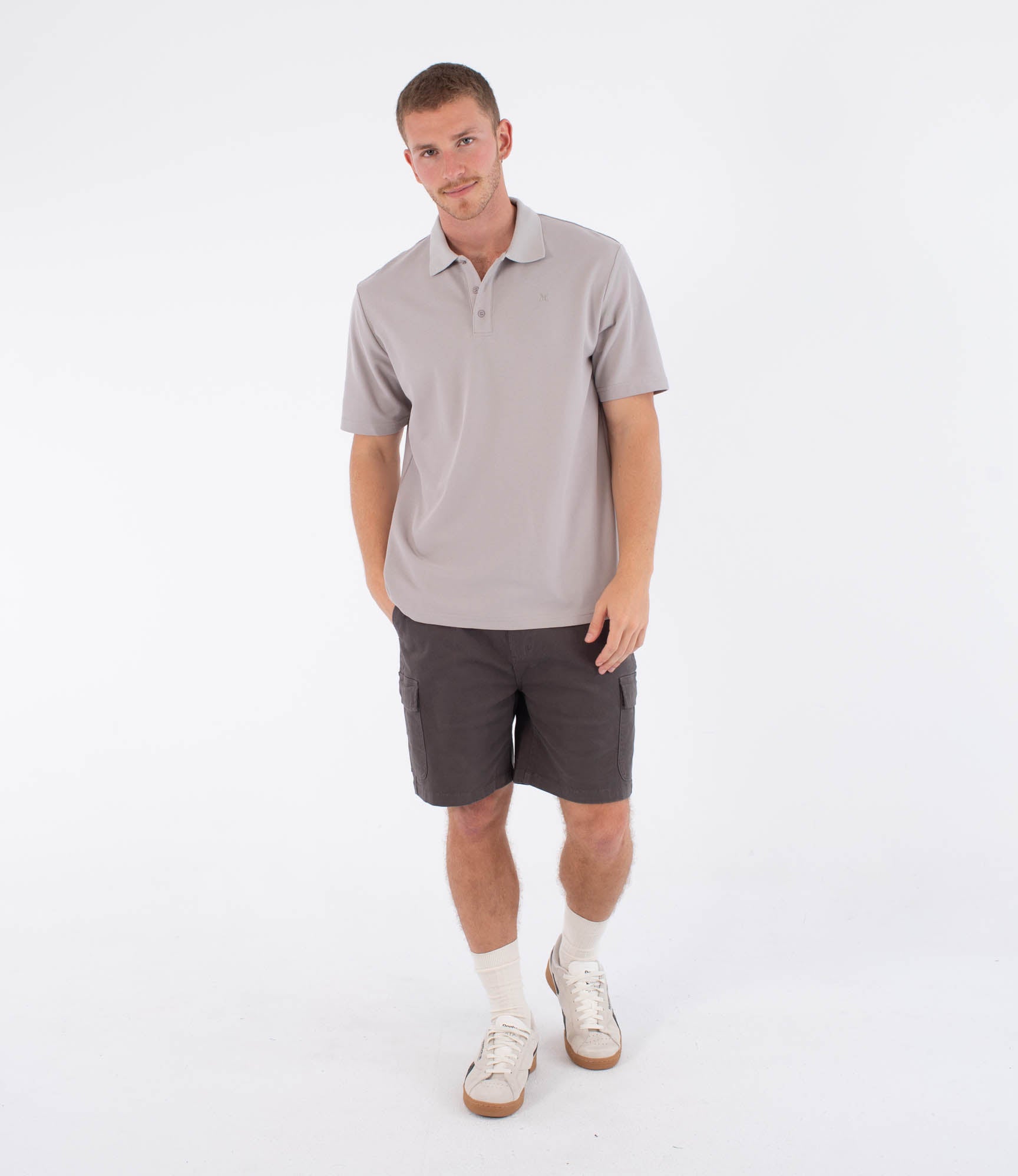 Polo Hurley Icon Bone