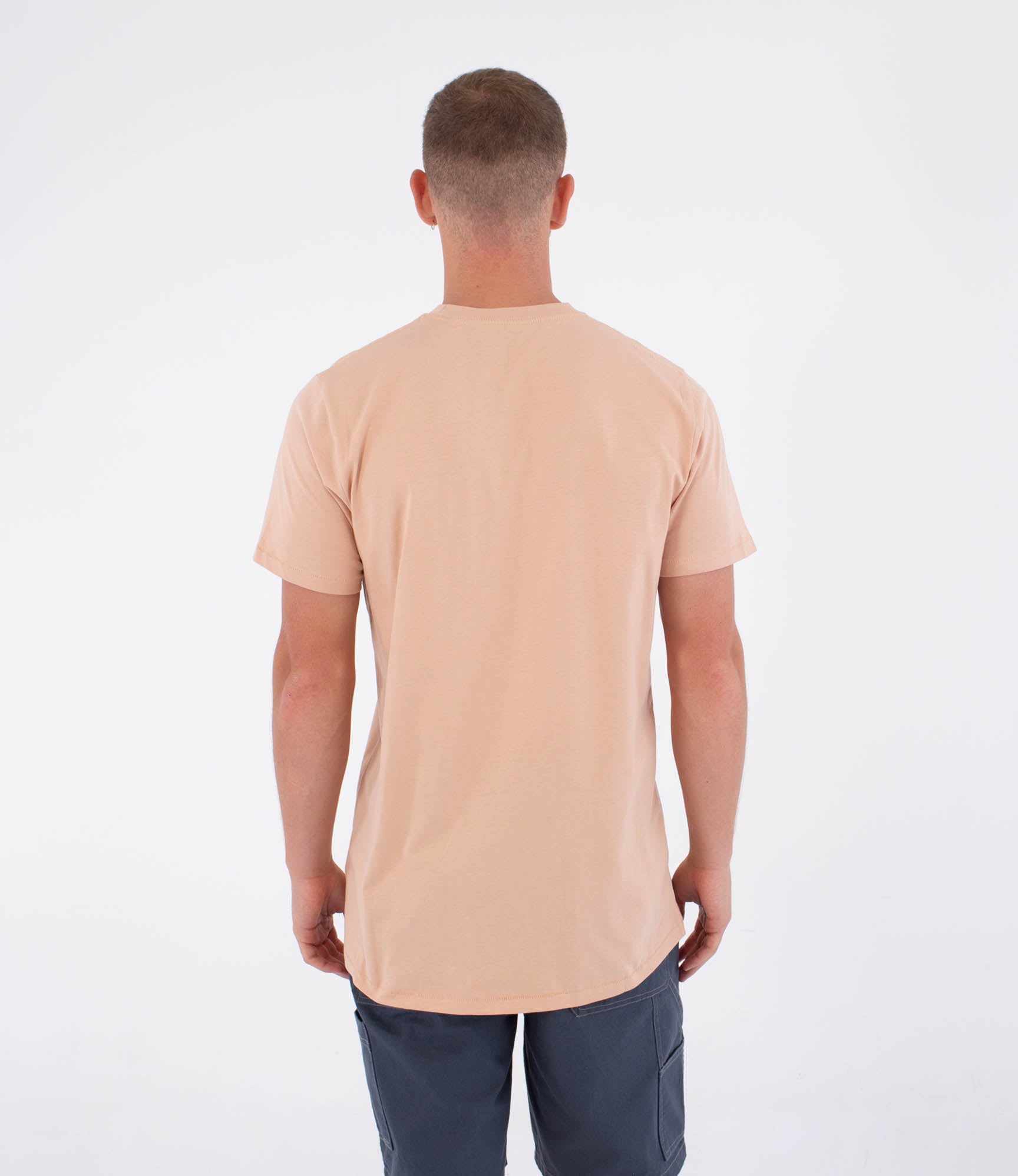 Camiseta Hurley Low Tide Pocket Beach Clay