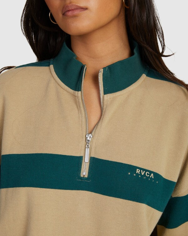Sudadera Rvca Haru 1/4 Zip Jumper