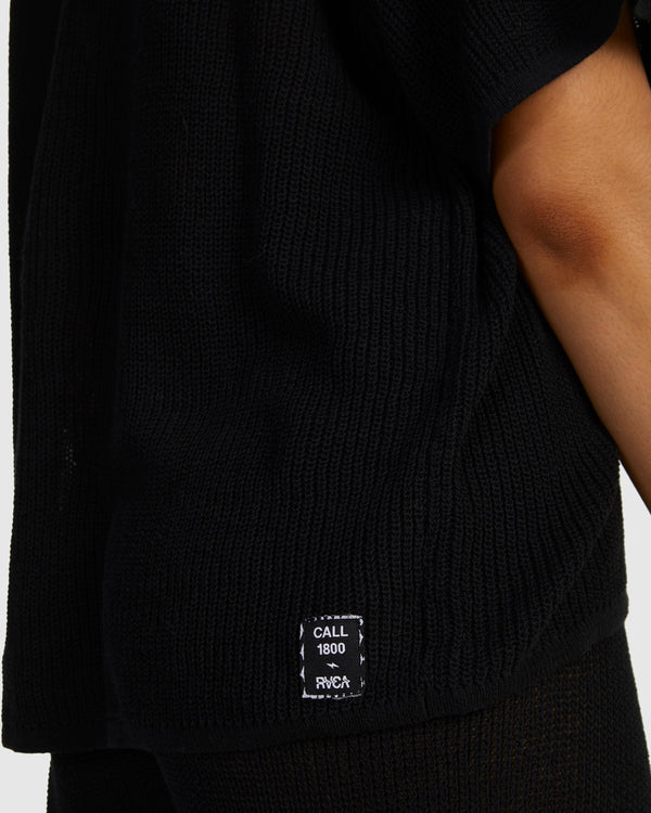 Blusa Rvca Fade Holiday Black