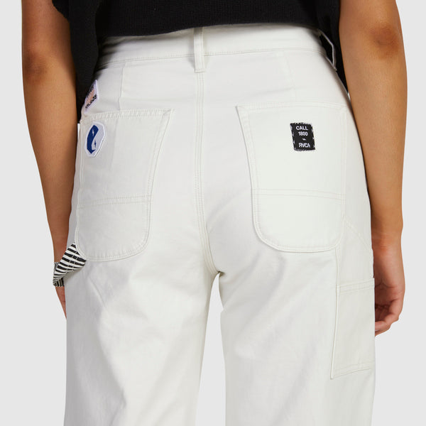 Pantalón Rvca Painters Eggshell
