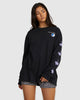 Camiseta RVCA Paradise Relaxed Ls Tee Black