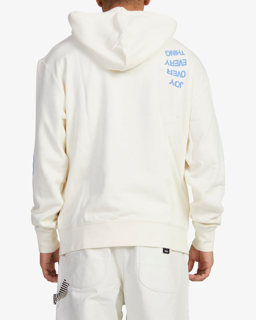 Sudadera RVCA Noise Hoodie White