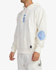 Sudadera RVCA Noise Hoodie White