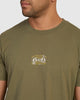 Camiseta Rvca Head Quarters Agave