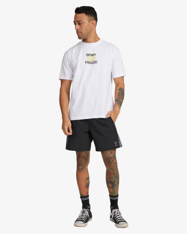 Camiseta Rvca Brain Freeze White